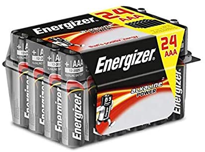 Energizer Max AAA batteries (Pack of 24) for €7.99